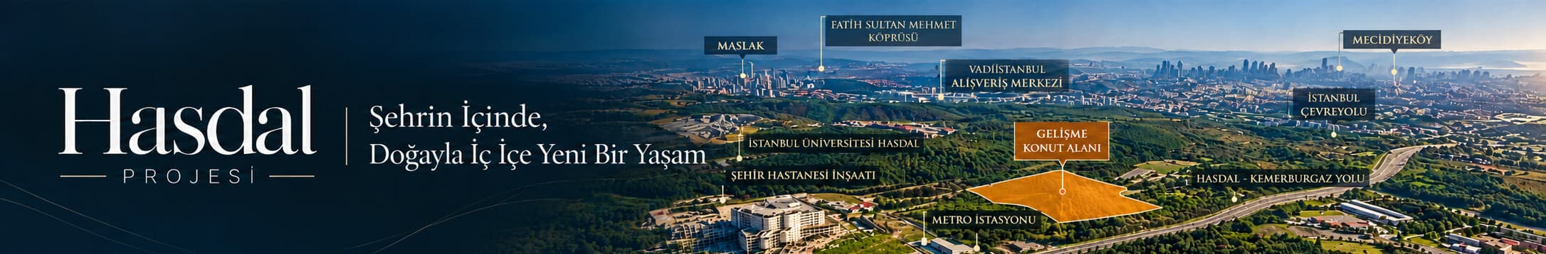 Hasdal — Şehrin içinde, doğayla iç içe yeni bir yaşam